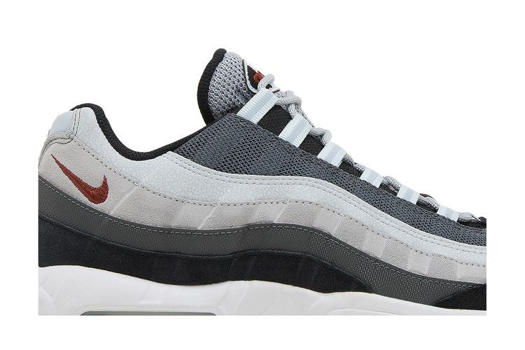Nike Air Max 95 Wolf Grey Rugged Orange