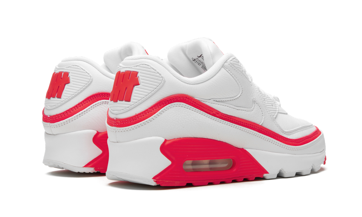 Air Max 90 / UNDFTD "Undefeated White/Red"