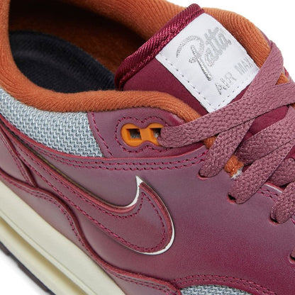 Nike Air Max 1 Patta Waves Rush Maroon (with Bracelet)