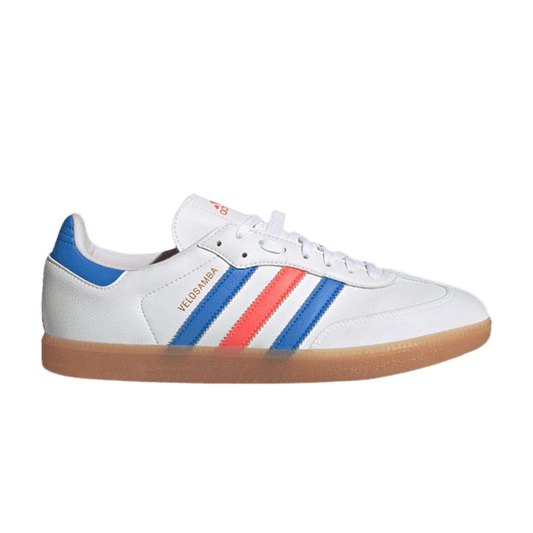 adidas Velosamba Vegan Cloud White Turbo Blue Rush