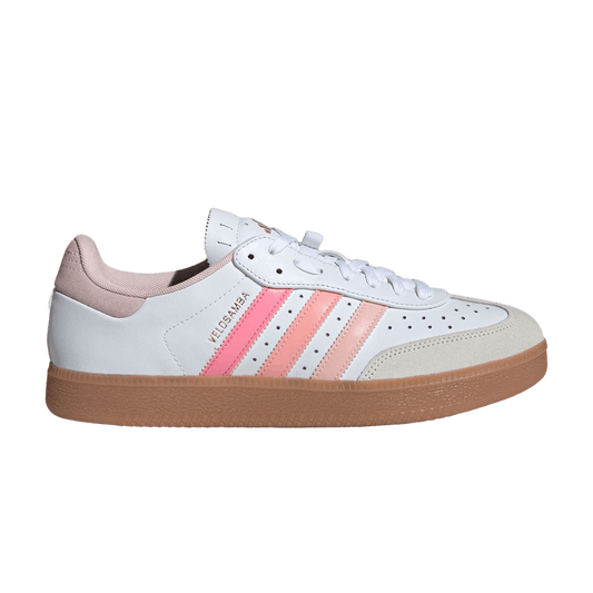adidas Velosamba Leather Cloud White Sandy Pink Gold Metallic