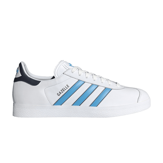 adidas Gazelle White Semi Blue Burst