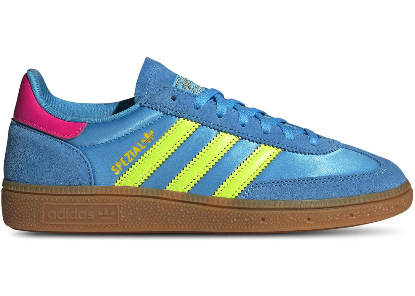 adidas Handball Spezial Sky Rush Solar Yellow Lucid Pink (Women's)