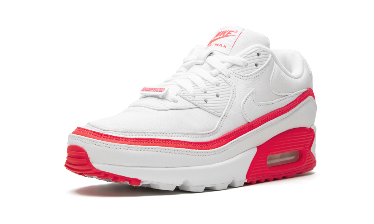 Air Max 90 / UNDFTD "Undefeated White/Red"