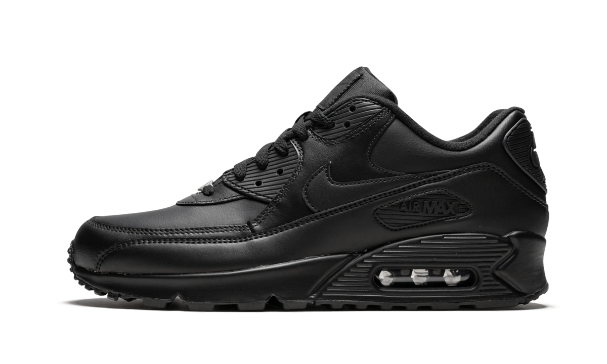Air Max 90 Leather "Triple Black"
